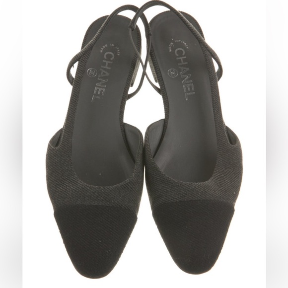 Chanel Slingback size 9 / IT 39 - Picture 3 of 5
